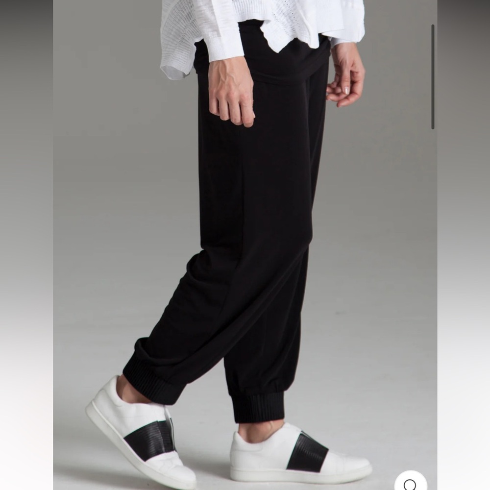 Planet by Lauren G Matte Jersey Sock Pant Jogger XS - Picture 2 of 8